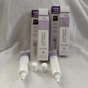 New OOTD Overnight Eye Cream Peptide Collagen Vitamin C Exp 2/28 Sealed 2 Packs